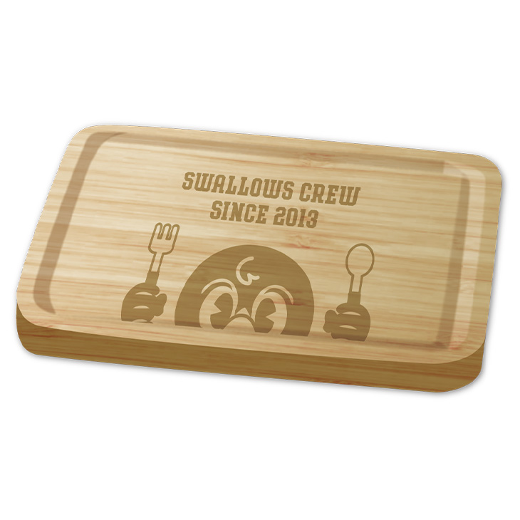 2023 CREW つば九郎おかわりバンブープレート