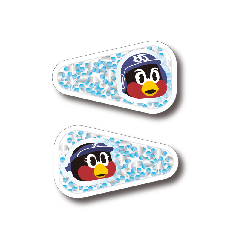 2026 CREW つば九郎・つばみヘアピンセット