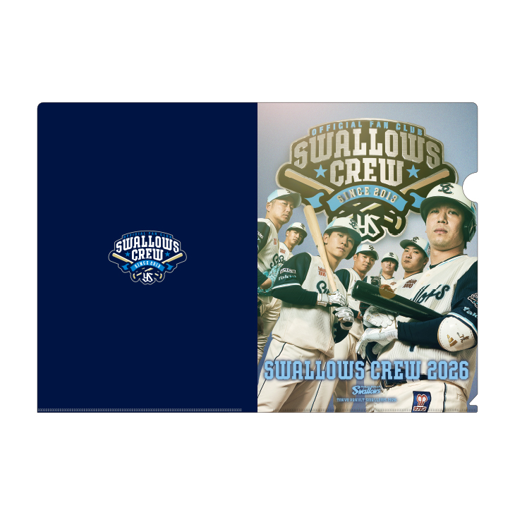 SWALLOWS CREW 2026年版セットとちょっと2024 2026 CREWビジュアルクリアファイル | スワレージアイテム交換