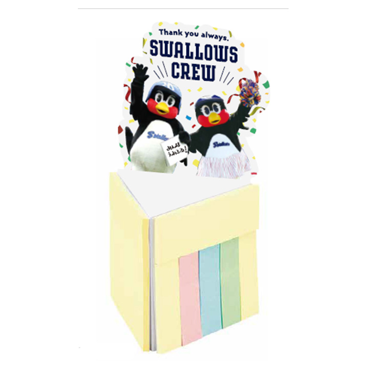 つば九郎・つばみスタンドポップふせん